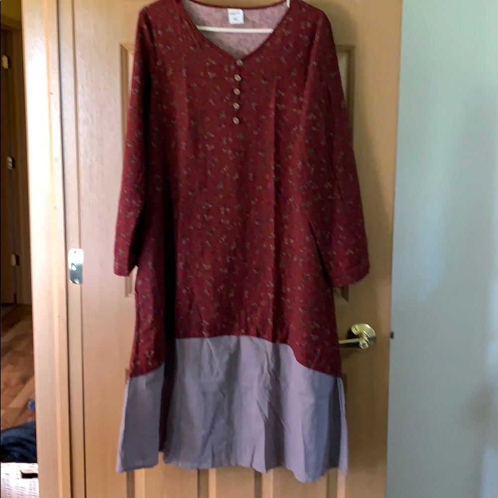 NWOT Adorable Yuma prairie style maxi dress